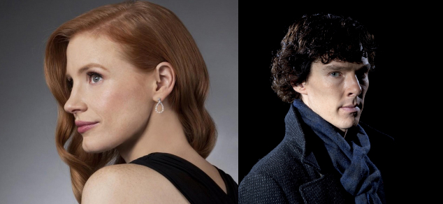 Benedict Cumberbatch y Jessica Chastain se unen al reparto de ‘Crimson Peak’