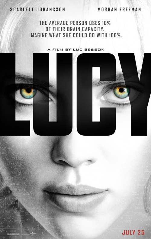 Poster de 'Lucy' de Luc Besson 