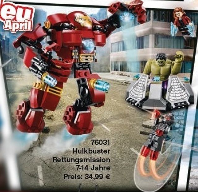 Vengadores Ultron Lego 3